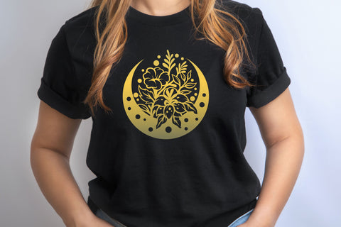 Celestial moon svg, Mystical Moon svg SVG Artinrhythm shop 