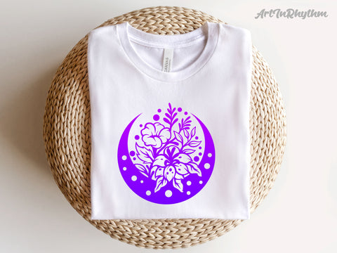 Celestial moon svg, Mystical Moon svg SVG Artinrhythm shop 