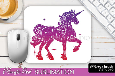 Celestial Mouse Pad PNG, Boho Mystical Mousepad Sublimation Sublimation OrangeBrushStudio 