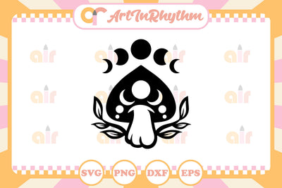 Celestial Mushroom svg / Mystical Mushroom svg SVG Artinrhythm shop 