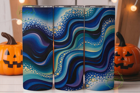 Celestial Night Sky 20oz Tumbler Wrap Sublimation PixelChick 