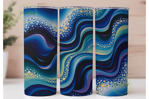 Celestial Night Sky 20oz Tumbler Wrap Sublimation PixelChick 