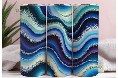Celestial Night Sky 20oz Tumbler Wrap Sublimation PixelChick 