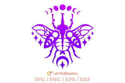 Celestial Rhino beetle svg SVG Artinrhythm shop 