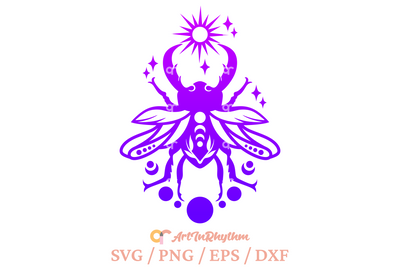 Celestial Stag Beetle svg SVG Artinrhythm shop 