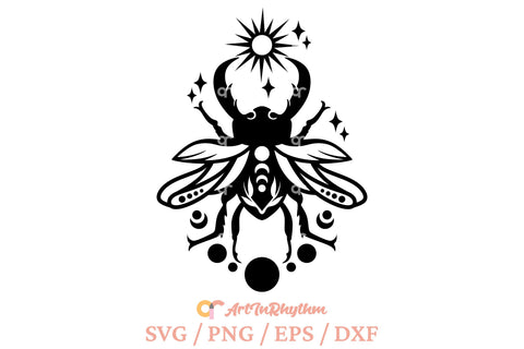 Celestial Stag Beetle svg SVG Artinrhythm shop 