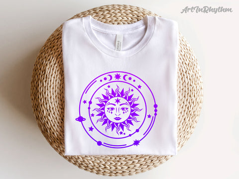 Celestial Sun svg, Mystical sun svg SVG Artinrhythm shop 