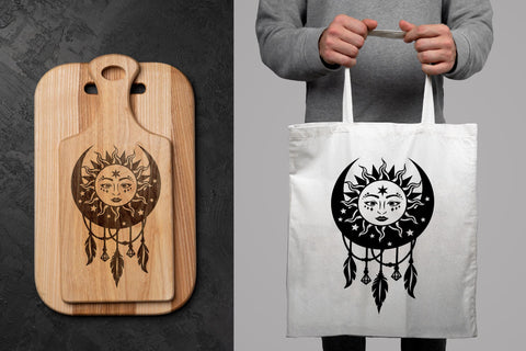 Celestial sun svg, Mystical sun svg SVG Artinrhythm shop 