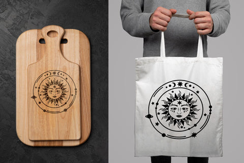 Celestial Sun svg, Mystical sun svg SVG Artinrhythm shop 