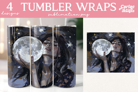 Celestial Tumbler Sublimation Sublimation Carla C Designs 