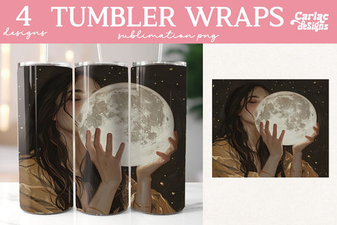 Celestial Tumbler Sublimation Sublimation Carla C Designs 