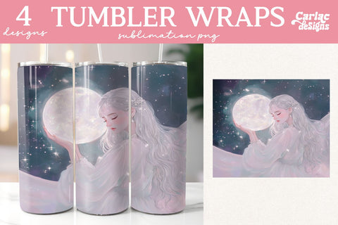 Celestial Tumbler Sublimation Sublimation Carla C Designs 