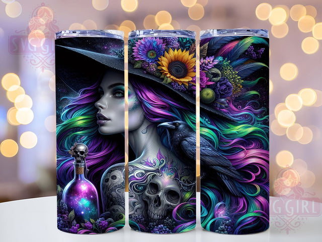 Celestial Witchy Vibes Tumbler, Celestial Tumbler Wrap, Halloween Moon Design, Stars And Witch Cup, Cosmic Witch Drinkware, 20oz Celestial Wrap, Halloween Witch Sublimation Sublimation SvggirlplusArt 
