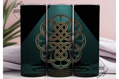 Celtic Knot 20oz Tumbler Wrap Sublimation sassyprint 