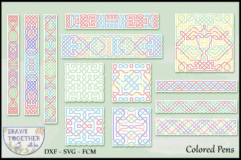 Celtic Knots | Single Line Sketch | Draw Sketch DESIGN DrawnTogether with love 