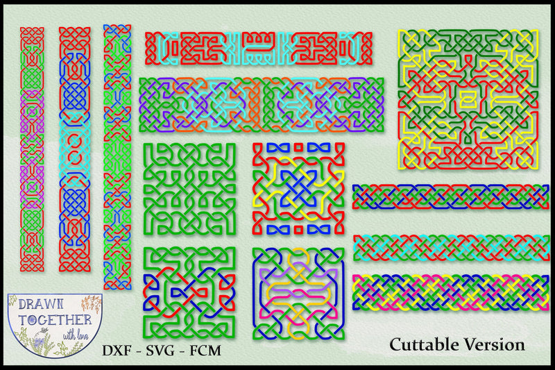 Celtic Knots | SVG Cut version SVG DrawnTogether with love 