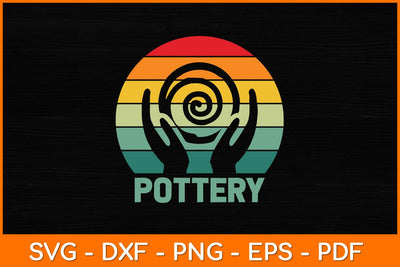 Ceramic Design Vintage Kiln Pottery Svg File SVG artprintfile 