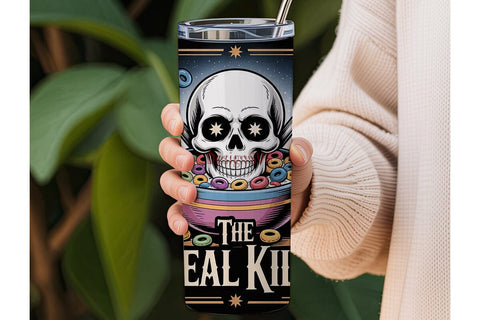 Cereal Killer 20oz Tumbler Wrap Sublimation DesignSVG 