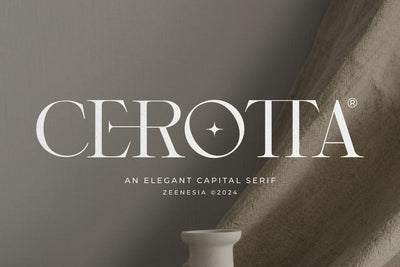 Cerotta Font Zeenesia Std 