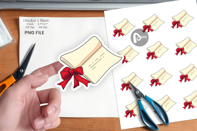 Certificate Sticker Sublimation artnoy 