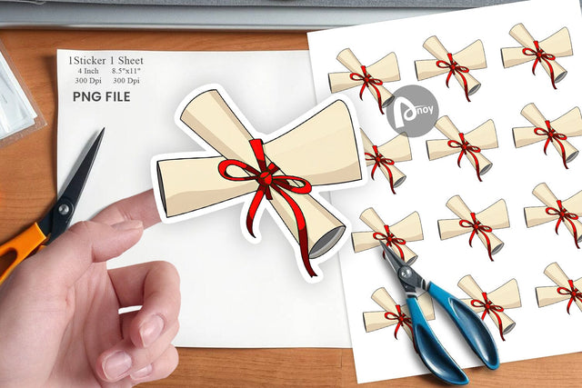 Certificate Sticker Sublimation artnoy 