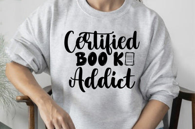 Certified Book Addict SVG orpitasn 