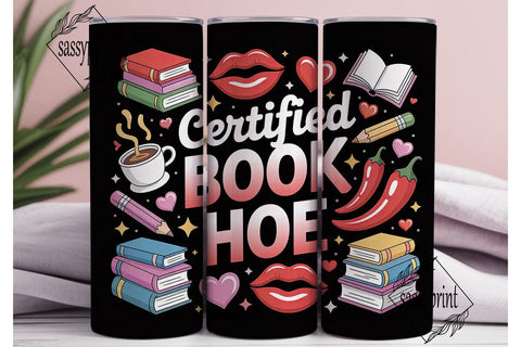 Certified Book Hoe 20oz Tumbler Wrap Sublimation sassyprint 