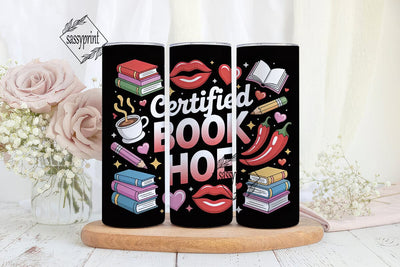 Certified Book Hoe 20oz Tumbler Wrap Sublimation sassyprint 