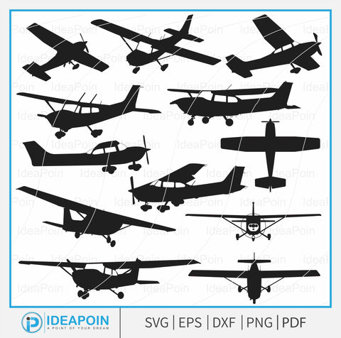 cessna c-172 svg, Skyhawk 172, Cessna 172 Vector, Cessna-172 aircraft set, Cessna 172 Straight Tail Airplane, Gifts for Pilots svg, Cessna C-172 SVG bundle SVG Dinvect 