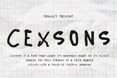 Cexsons Font azkiyaazka026 