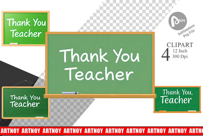 Chalkboard Clipart Sublimation artnoy 