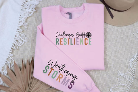 Challenges Build Resilience Sleeve SVG Design SVG Designangry 