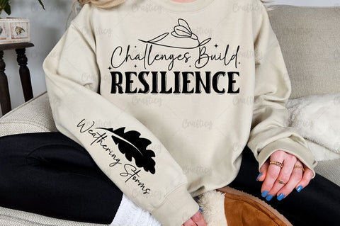 Challenges Build Resilience Sleeve SVG Design SVG Designangry 