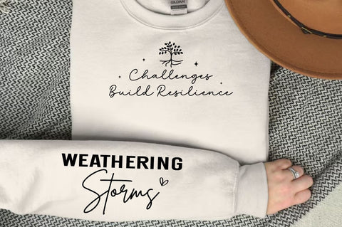 Challenges Build Resilience Sleeve Svg Design SVG Designangry 