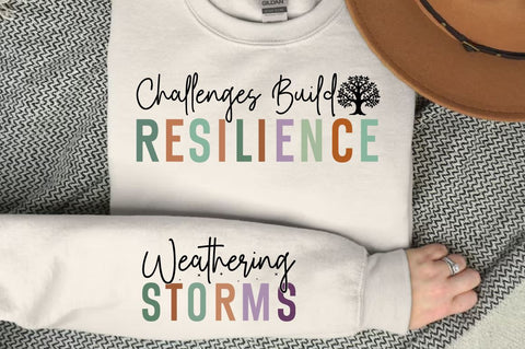 Challenges Build Resilience Sleeve SVG Design SVG Designangry 