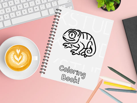 Chameleons SVG Design Set SVG HalieKStudio 