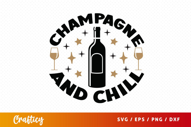 Champagne and child SVG Design SVG Designangry 