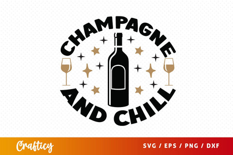 Champagne and child SVG Design SVG Designangry 