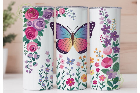 Change Is Beautiful Tumbler Wrap PNG Sublimation PixelChick 
