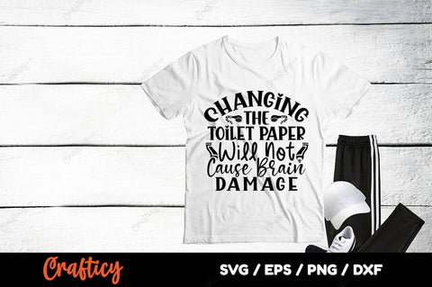 Changing the toilet paper SVG Design SVG Designangry 