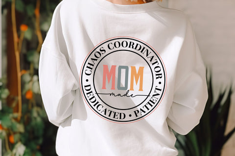Chaos coordinator mom made dedicated patient svg Design SVG Regulrcrative 