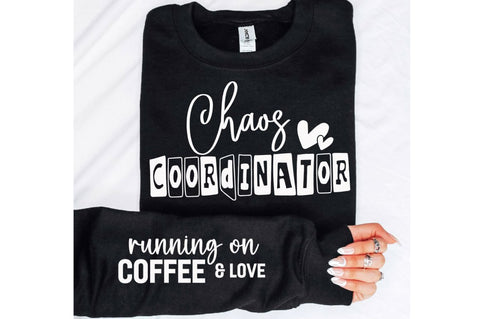 Chaos Coordinator Sleeve SVG Design SVG Regulrcrative 