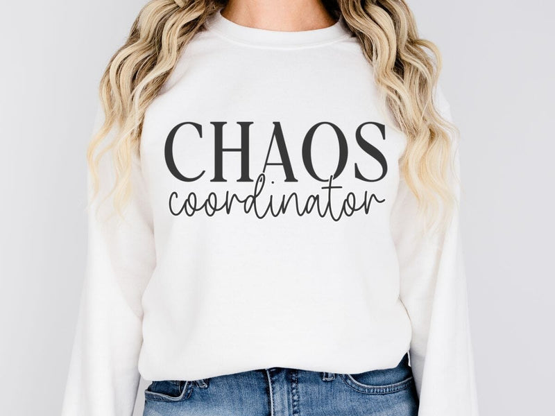 Chaos Coordinator SVG | Funny Mom Life Design SVG Silhouette School Blog Design Shop 