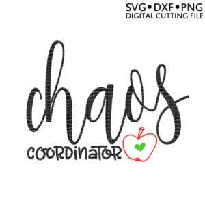 Chaos Coordinator SVG Ikonart Design Shop 