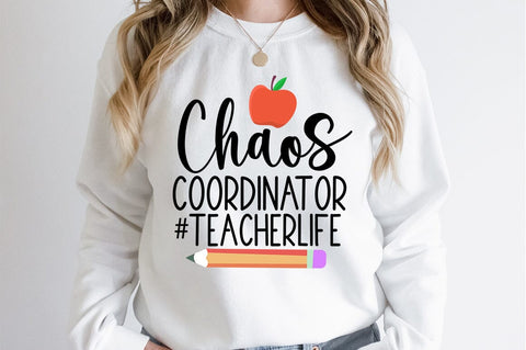 Chaos coordinator teacher life SVG Design SVG Designangry 