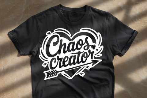 Chaos Creator SVG | Funny Toddler Shirt Design | Kids SVG SVG TonisArtStudio 