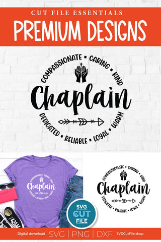 Chaplain svg, chaplain svg, spiritual religious svg, Hospice SVG SVG Cut File 