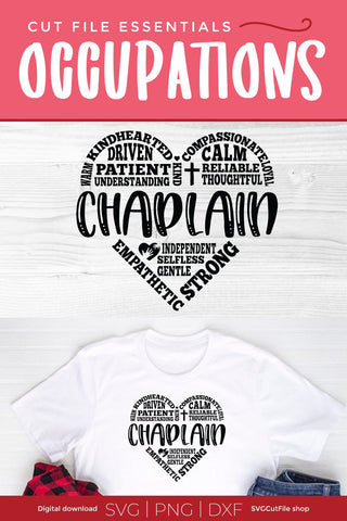 Chaplain svg, chaplain svg, spiritual religious svg, Hospice SVG SVG Cut File 