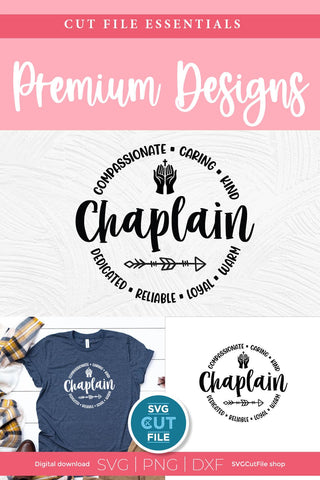 Chaplain svg, chaplain svg, spiritual religious svg, Hospice SVG SVG Cut File 
