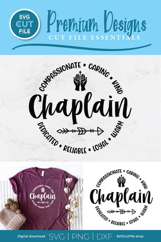 Chaplain svg, chaplain svg, spiritual religious svg, Hospice SVG SVG Cut File 
